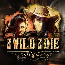 2 Wild 2 Die online game logo by Hacksaw Gaming on spinjocasinoo.com