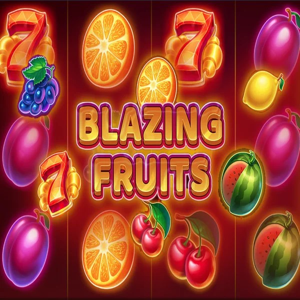 Blazing Fruits slot visual from Inbet Games available on spinjocasinoo.com